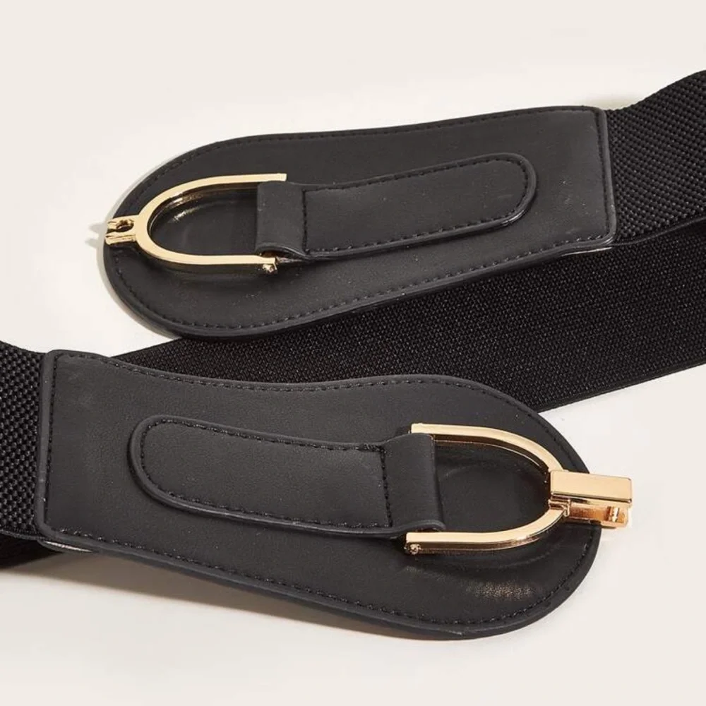 🖤 PLUS Faux Leather Stretch Belt 🖤